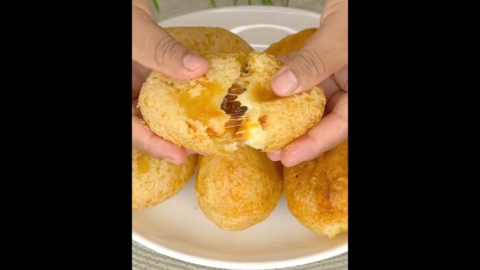 Receta de Yuca Rellena 🍠🥟