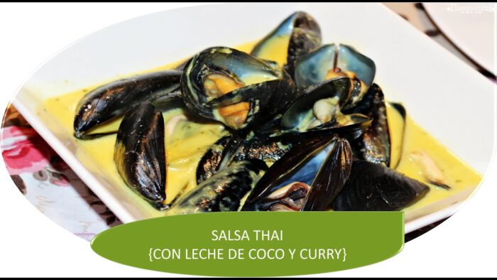 SALSA THAI {CON LECHE DE COCO, CURRY, JENGIBRE…} RECETA THERMOMIX-BY THERMOMIXIL