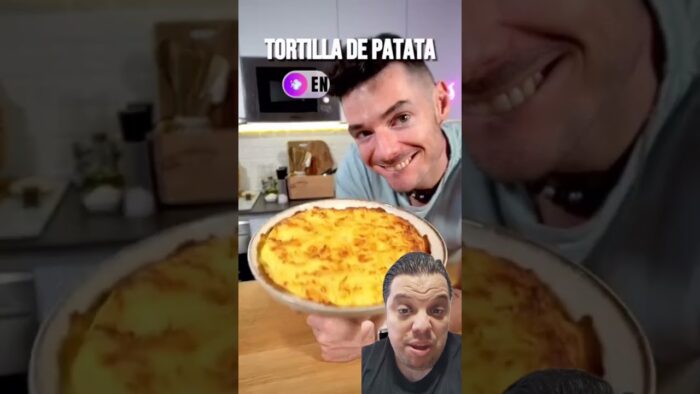 TORTILLA de PATATAS en la FREIDORA DE AIRE. #gastronomia #food #comer