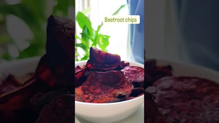 air fryer recipes | beetroot chips | sidedish | snack recipe| evening snack| quick snack recipe