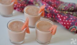 Batido de frutas con yogur