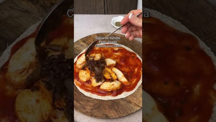 como hacer EMPANADA EXPRESS EN AIRFRYER-receta caseras #shorts