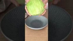 como hacer Ensalada César Saludable-receta caseras #shorts