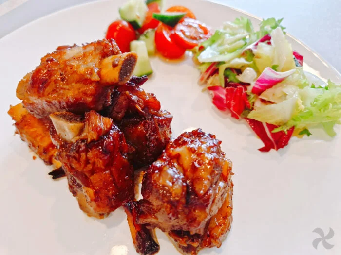 Costillas de cerdo estilo chino