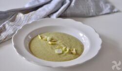 Crema de puerro y brócoli