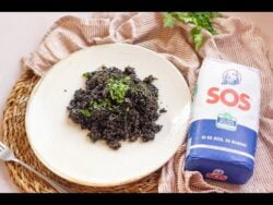 ¡Arroz Negro en Thermomix! ¡Sabor Exquisito Garantizado! 🍲🔥