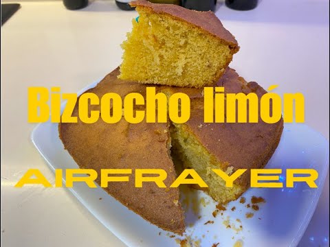 ¡Bizcocho de limón y yogurt en la freidora de aire Cosori Dual Blaze!