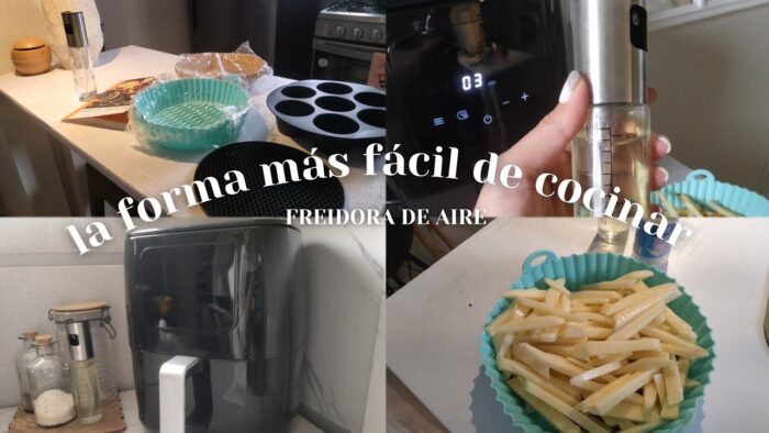 ¡Descubre la Forma mas Fácil de Cocinar con tu Freidora de Aire RAMJOY!