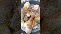 ¿Cómo hacer POLLO Frito Crujiente🍗🍗 enn Freidora de Aire?  ¡Mira ya esta receta Saludable!