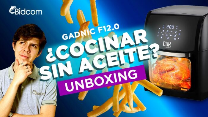 🤔 ¿Es buena la FREIDORA DE AIRE GADNIC F12.0 12Lts Sin aceite?🤔 ¡La PROBAMOS y te lo contamos todo!