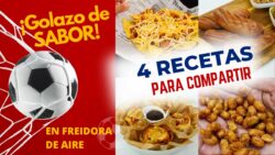 🏆 4 Recetas para Compartir en Freidora de Aire ⚽️ Recetas Eurocopa 2024