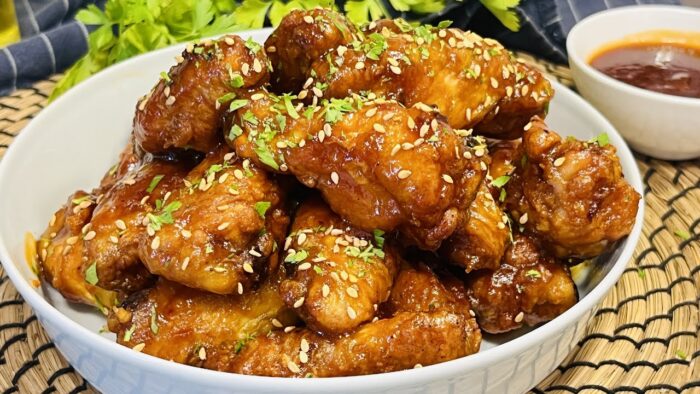 ALITAS BBQ SIN HORNO NI ACEITE | RECETA FÁCIL EN AIR FRYER