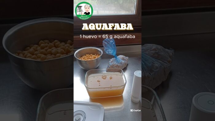 🧆 AQUAFABA = EL HUEVO DE LOS VEGANOS y DE LOS ALÉRGICOS 🥚