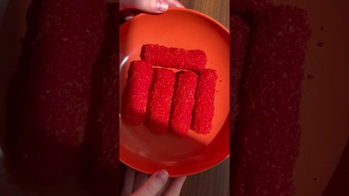 Air Fryer Fried Hot Cheetos Mozzarella Cheese Sticks #recipe #easyrecipe #food