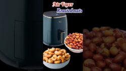 Air Fryer recipe | Roasted Cashew and Peanut in Air fryer | No deep fry #shorts