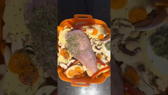 Almuerzo para 1 en Freidora de aire Mouvair Gourmet 🤤