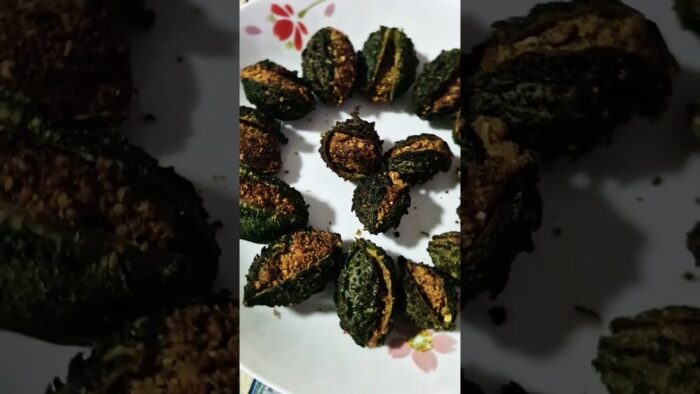 Bittergourd Fry | Amazing recipe | Healthy Air Fry 😋 😍 #food