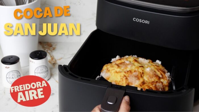 🌟 Coca de San Juan en FREIDORA DE AIRE ¡Receta más FÁCIL y DELICIOSA!