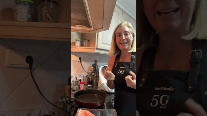 Crema de calabaza con curry my con Thermomix | #cremadecalabaza #salmonalanaranja #tm6