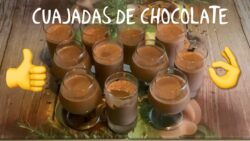Cuajadas de CHOCOLATE ( en Thermomix ) ¡¡ SÚPER FÁCILES !!