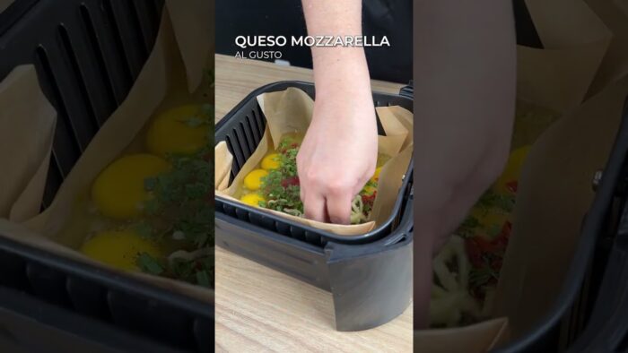 Después descubrí esta receta de tortilla en la freidora. ¡Solo quiero hacerlo así!