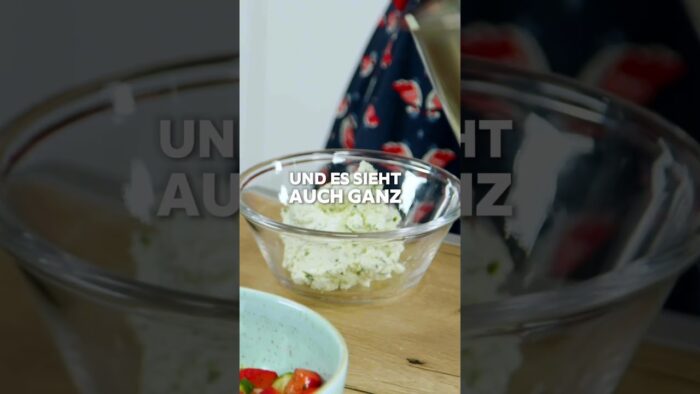 Erdbeere mal herzhaft – mit FETA?!? #rezept #erdbeeren #thermomix #thermomixrezepte #erbeerkäse