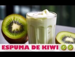 Espuma de KIWI con Thermomix  🥝🥝🥝