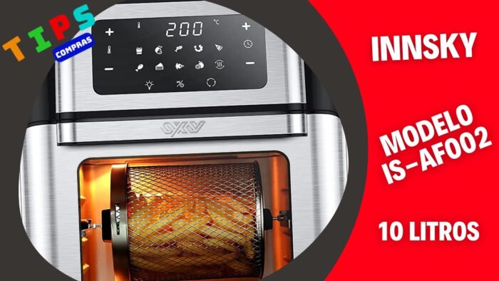 🤙 Freidora Innsky modelo ‎IS-AF002 de 10 litros – 🅣🅘🅟🅢 🅒🅞🅜🅟🅡🅐🅢