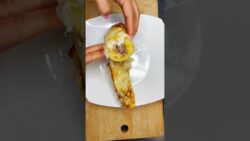 Ideas fáciles de recetas plátano relleno #recetasfaciles #platanorelleno #freidoradeaire