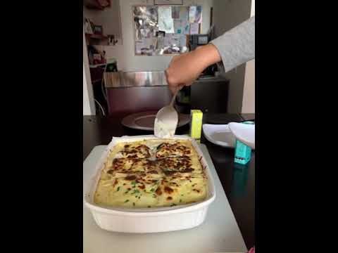 Lasagña hecha en Thermomix