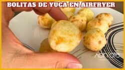 Mira lo que hago con la YUCA en la Freidora de Aire | BOLITAS de YUCA en Air fryer, las amarás ♥ ♥