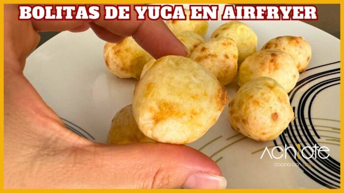 Mira lo que hago con la YUCA en la Freidora de Aire | BOLITAS de YUCA en Air fryer, las amarás ♥ ♥