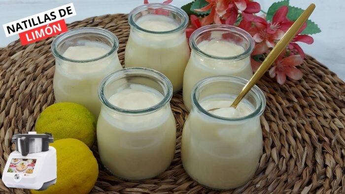 Natillas de limón🍋en todas las Monsieur Cuisine y Thermomix