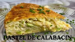 PASTEL DE CALABACIN CON ROBOT MAMBO Y FREIDORA DE AIRE!!