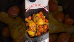 POLLO EN FREIDORA DE AIRE 😋 #polloenfreidoradeaire