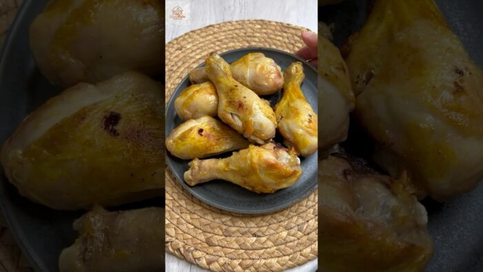 POLLO 🍗 EN LA FREIDORA DE AIRE, más sencillo y más rico ¡¡es imposible!! #recetas #recetasfaciles