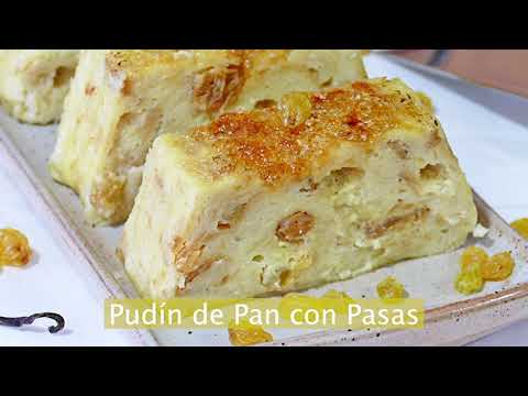 🍮 PUDÍN de PAN DURO con PASAS en THERMOMIX y TRADICIONAL 🥖