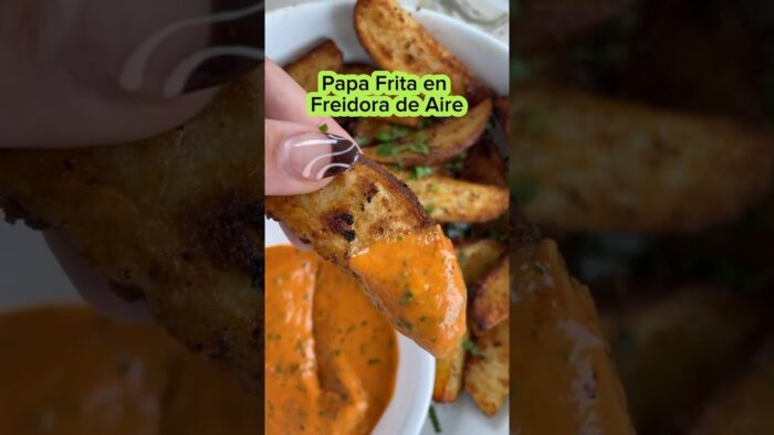 Papas fritas en Freidora de Aire #chefencasa #papa #freidoradeaire #airfryer