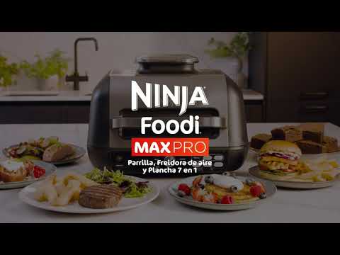 Parrilla con Plancha y Freidora de Aire Ninja 7 en 1 | AG651EU
