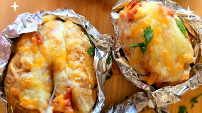 Patatas RELLENAS de Carne en FREIDORA DE AIRE, Súper Fáciles y Riquísimas 💖
