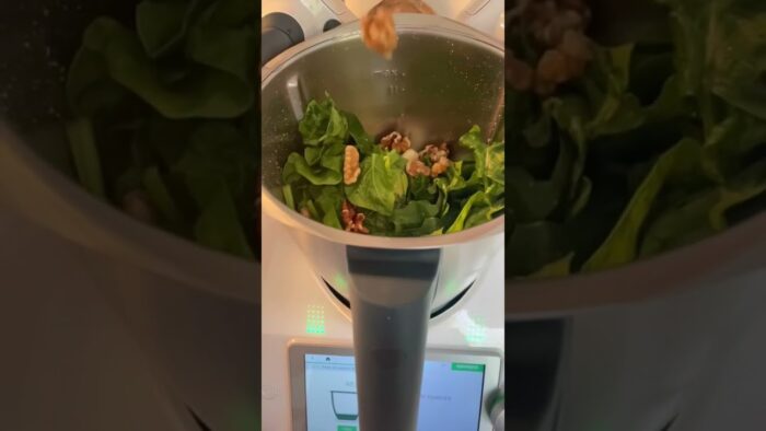 Pesto de espinacas #shorts #singluten #thermomix #thermomixespaña #pesto