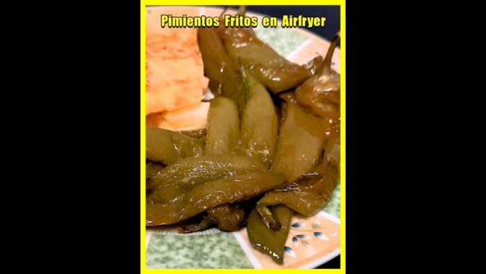 ✅ Pimientos Fritos en Freidora de Aire 😋🫑👍