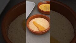 Pollo rebozado en freidora de aire #shorts #recetasfaciles