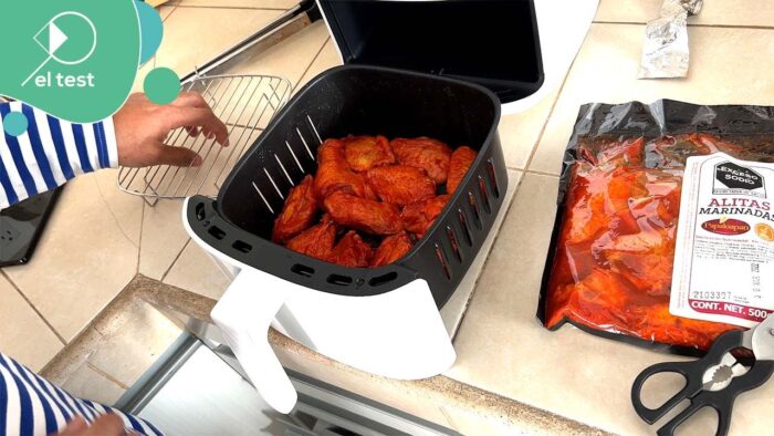 Preparando alitas con la Xiaomi Mi Smart Air Fryer | El test