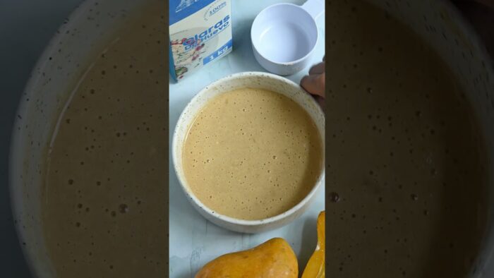 Receta: Hot Cakes altos en proteína preparados con Claras de Huevo San Juan en freidora de aire