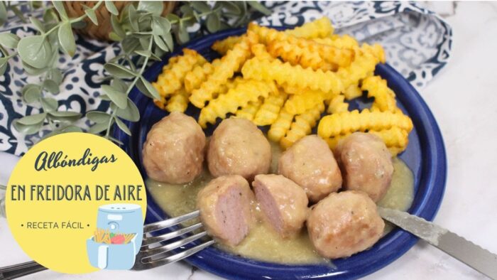 🥩Receta de Albóndigas en Freidora de Aire: Fáciles, Saludables y Deliciosas🥩