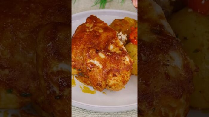 Receta de Pollo al horno 🍗