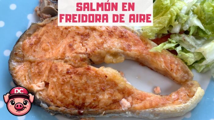 Rodajas de Salmón en Freidora de Aire 🤤 ¡Receta con Salmón en Airfryer!