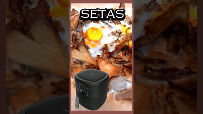 SETAS EN FREIDORA DE AIRE #airfryer