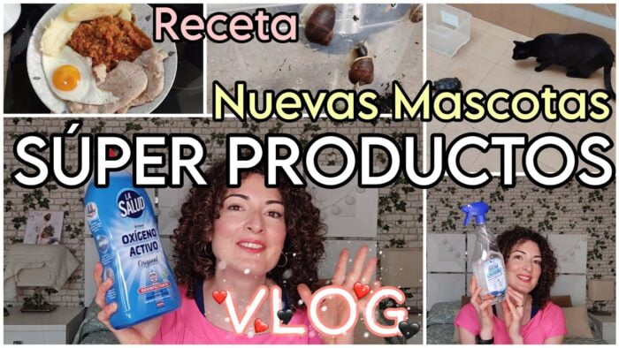🧴 SÚPER PRODUCTOS ✨NUEVAS MASCOTAS 🐢🐌PISTO EN THERMOMIX 🍛Vlog